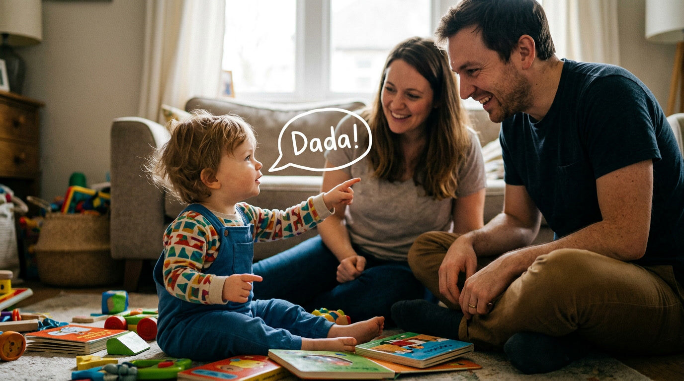 Why "Mama" and "Dada" Are Every Toddler's First Words (It's Not What You Think)