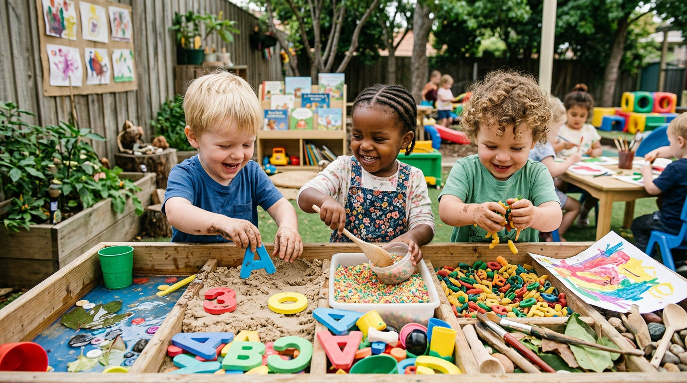 Sensory Bins: Let Their Hands Do the Thinking