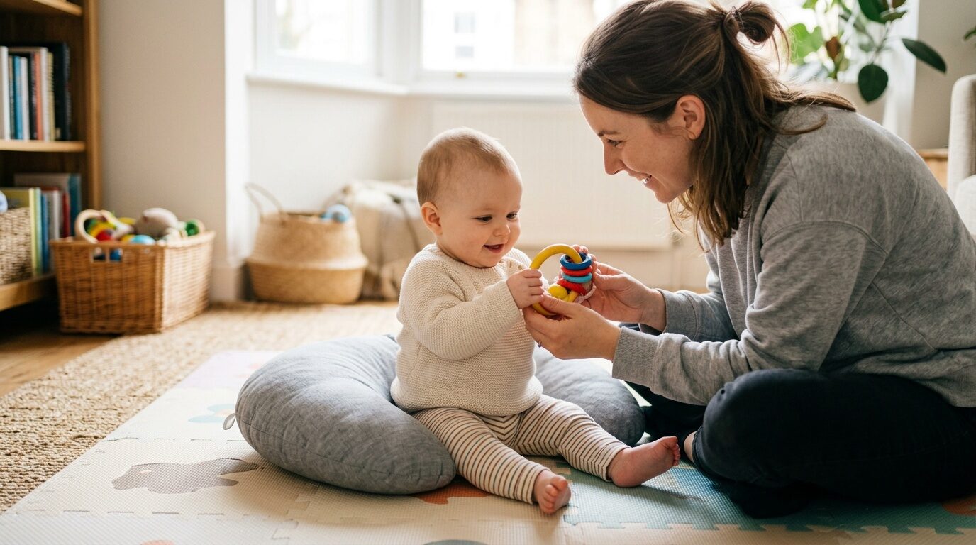 How to Help Your Baby Learn to Sit Up on Their Own
